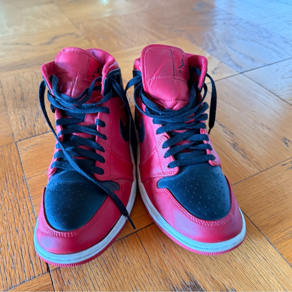 Jordan Red and Black High-Tops